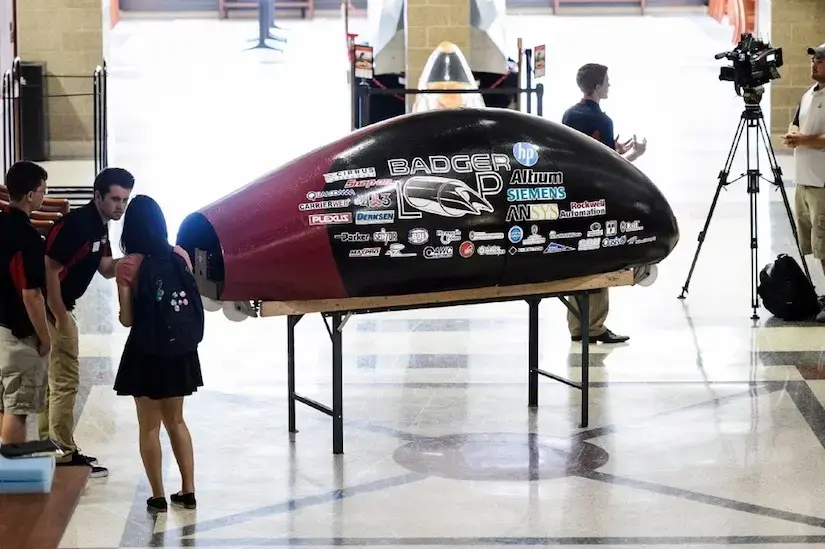 new Badgerloop pod