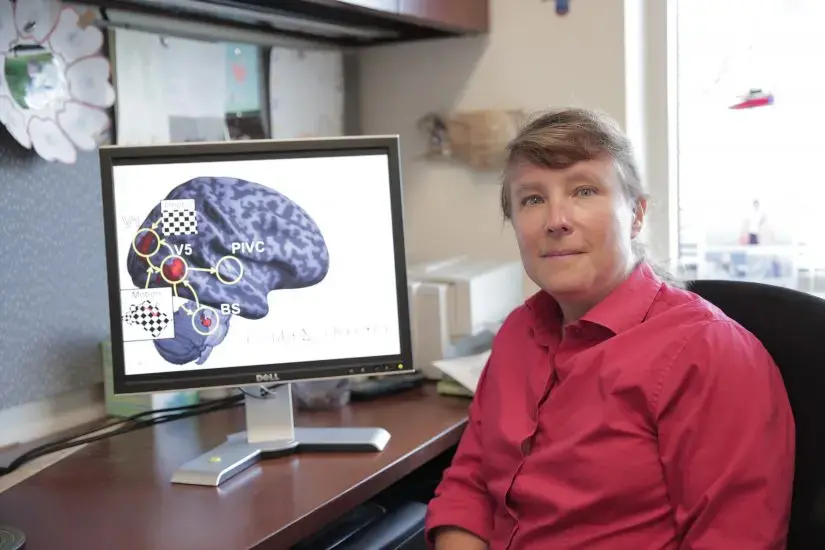 Beth Meyerand in her office