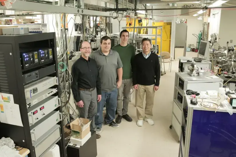research team in the lab