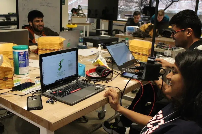 student team at EnerHack 2018