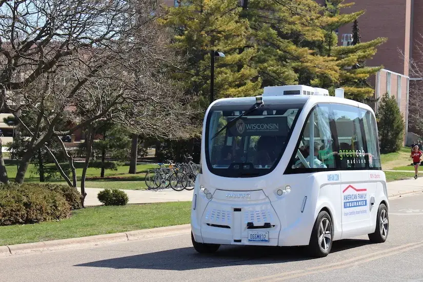 Navya driverless shuttle