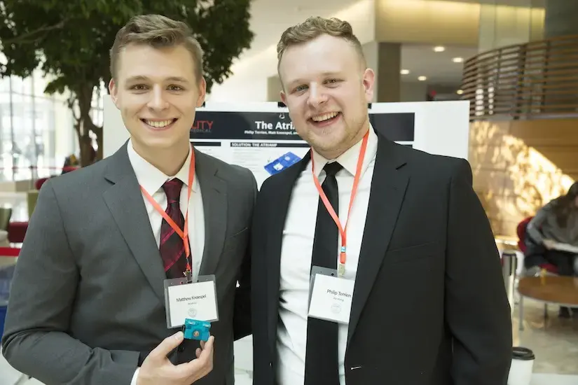 Matthew Knoespel and Philip Terrien