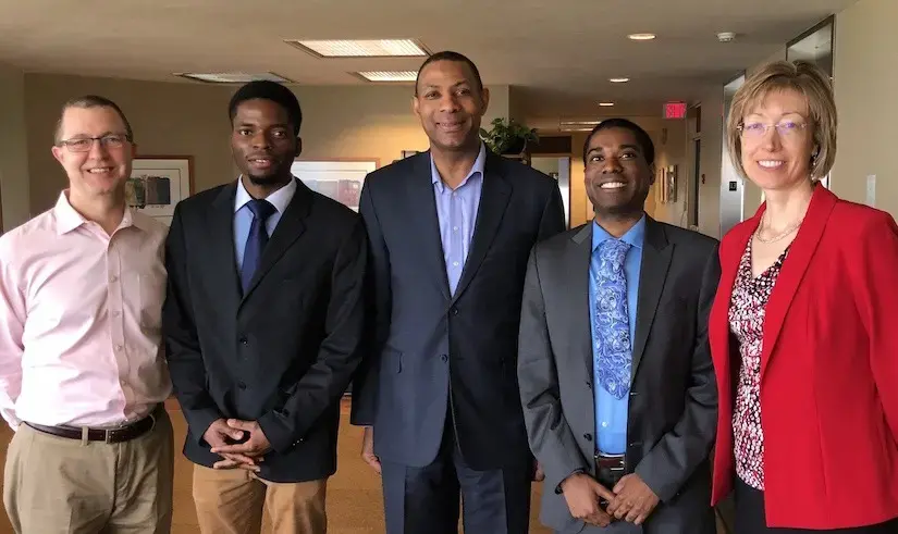 Winslow Sargeant meeting fellowship recipients