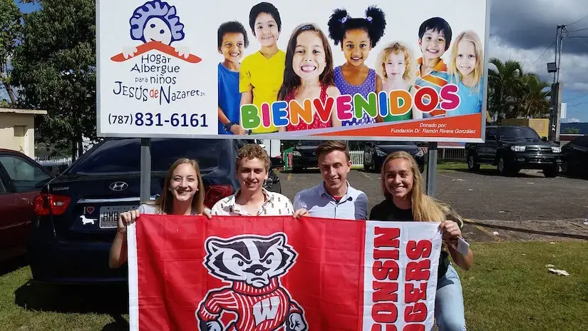 Engineers Without Borders students in Puerto Rico