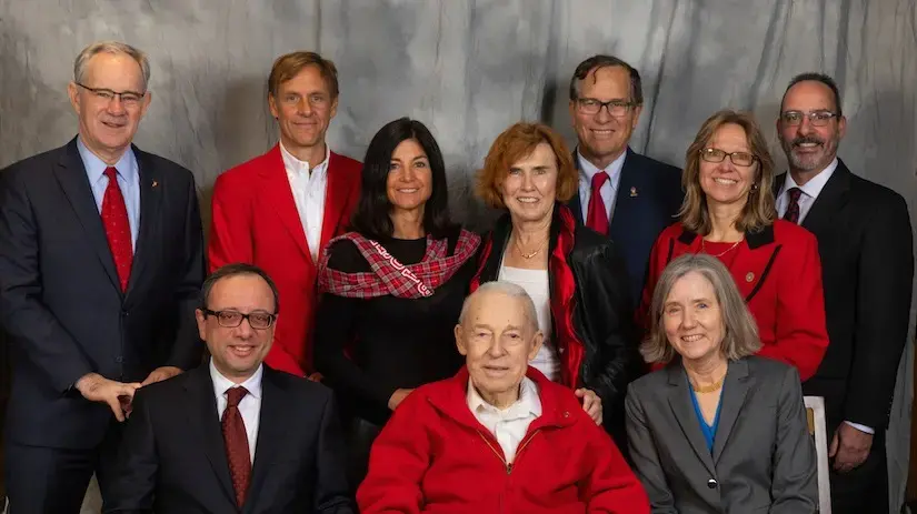 Bob Bird investiture group photo