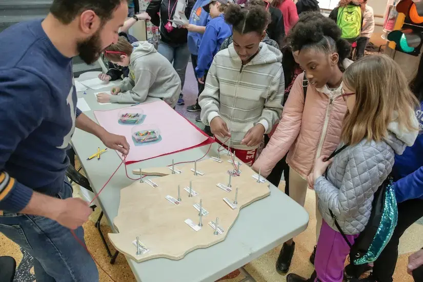 students at Engineering EXPO 2019