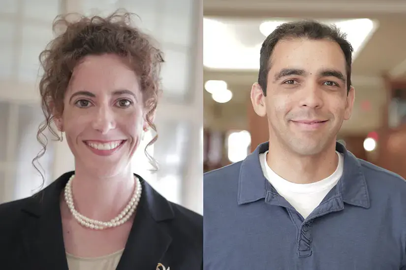 Laura Albert and Gabriel Zayas-Caban