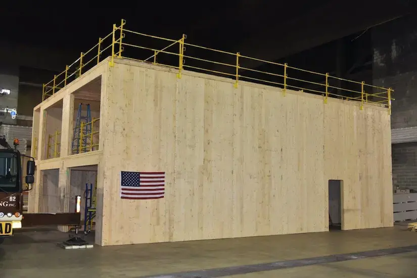 fire test building