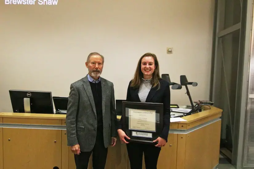 Brewster Shaw and Claire Evensen