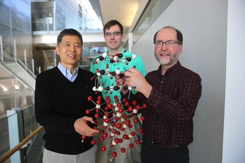 Chang-Beom Eom, Shane Lindemann and Mark Rzchowski