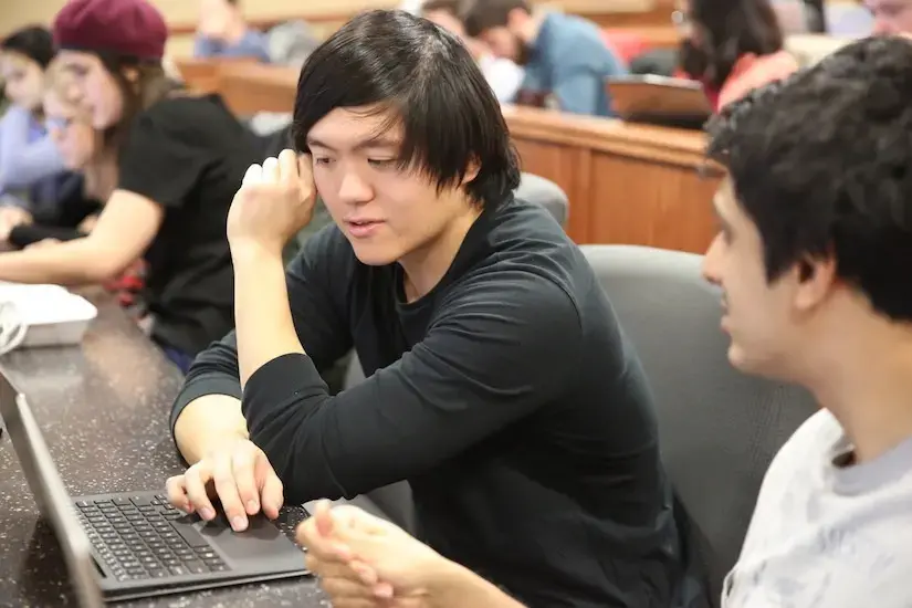 ISyE students in class