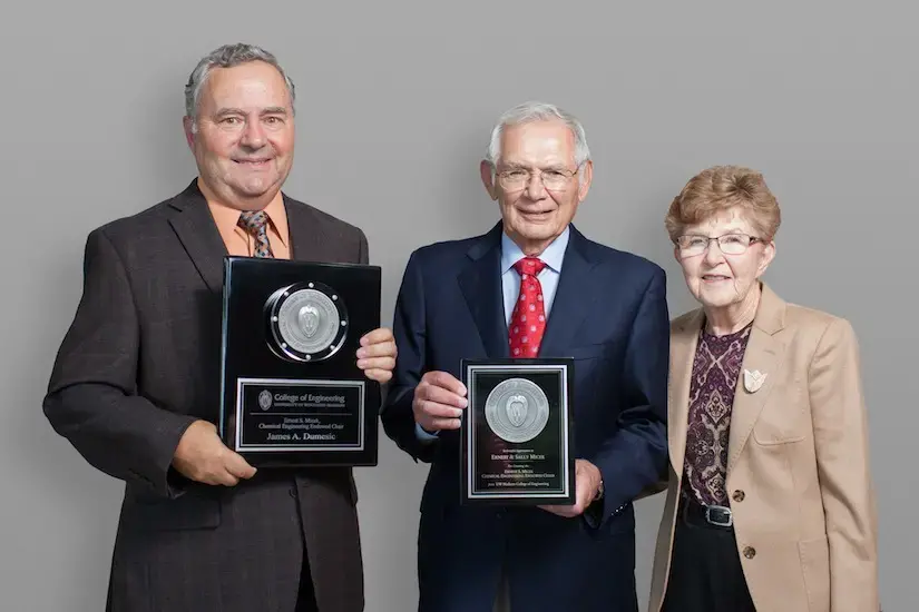 James Dumesic, Ernest Micek and Sally Micek