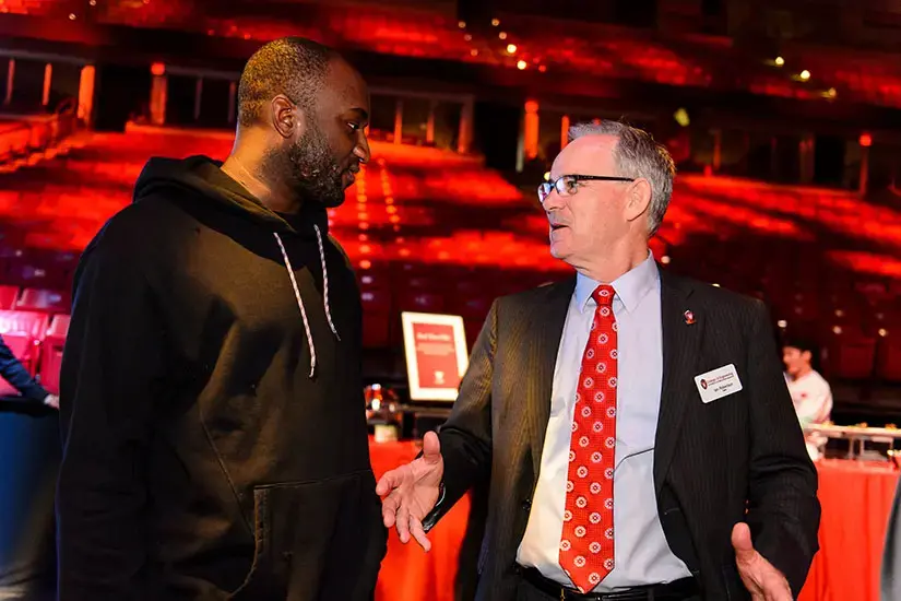 Virgil Abloh with Dean Ian Robertson