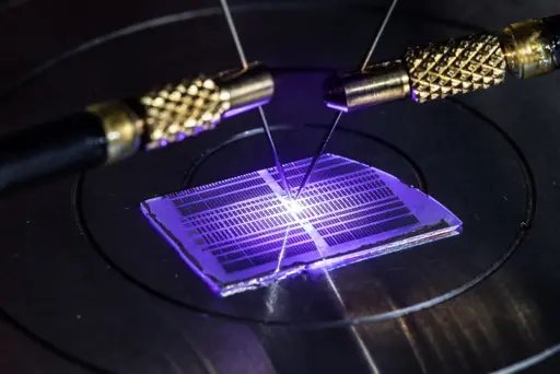 ECE SSEQT Lab Photo of LED Wafer
