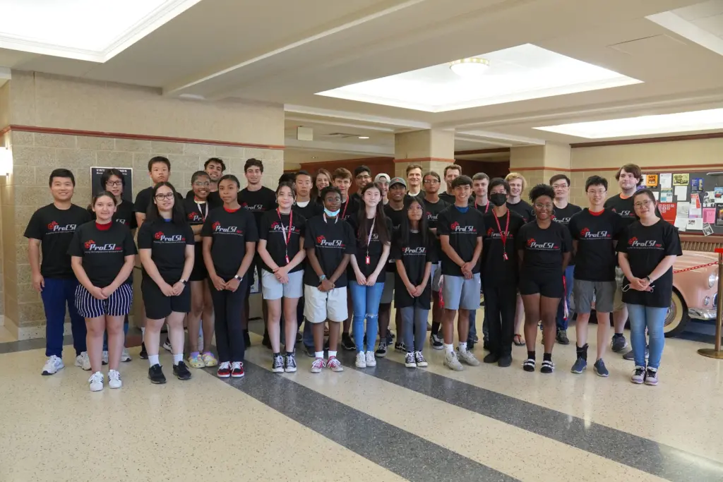proCSI summer camp student group