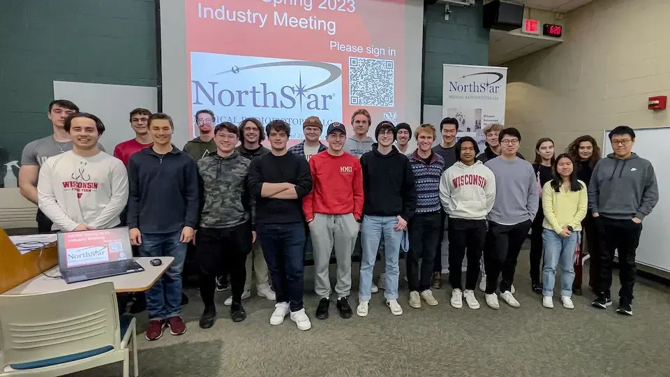 AIChE student chapter members