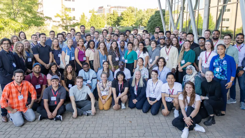 Group photo of attendees and sponsors at the 2023 Coastal Scientists and Engineers Conference - Americas (YCSEC-A).