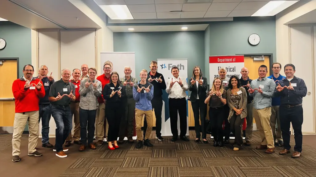 Badger engineering alumni at Foth