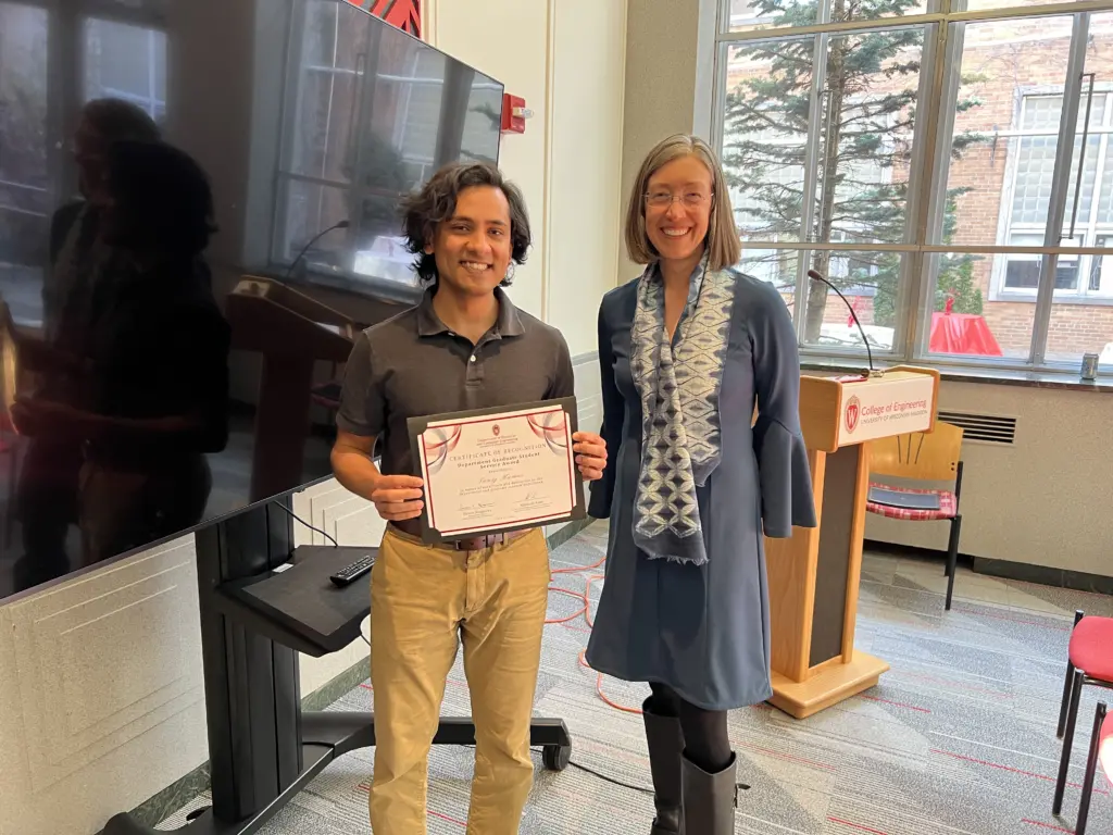 Tanuj Kumar and Susan Hagness