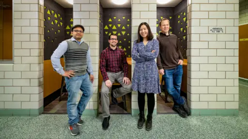 Researchers Md Sariful Sheikh, Ryan Jacobs, Jun Meng and Dane Morgan