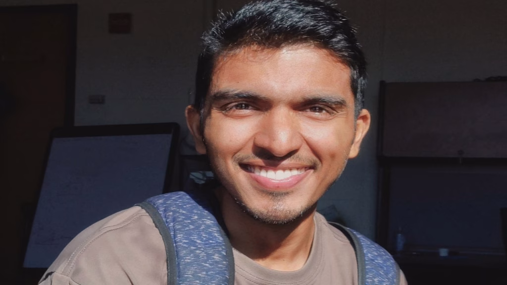 spotlighted student, Bhanu Maheswaran