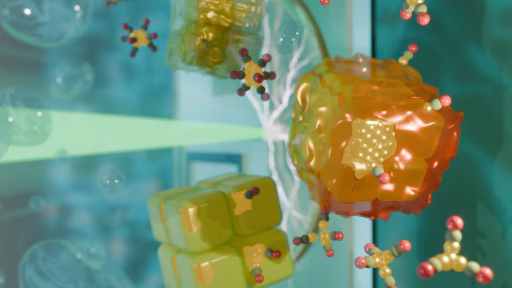 Illustration of nanocatalysts
