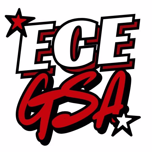 ECE GSA lettering with two stars